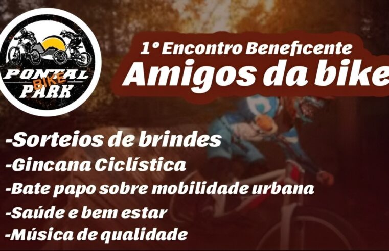 “1º Encontro Beneficente Amigos da Bike,” vai discutir mobilidade urbana