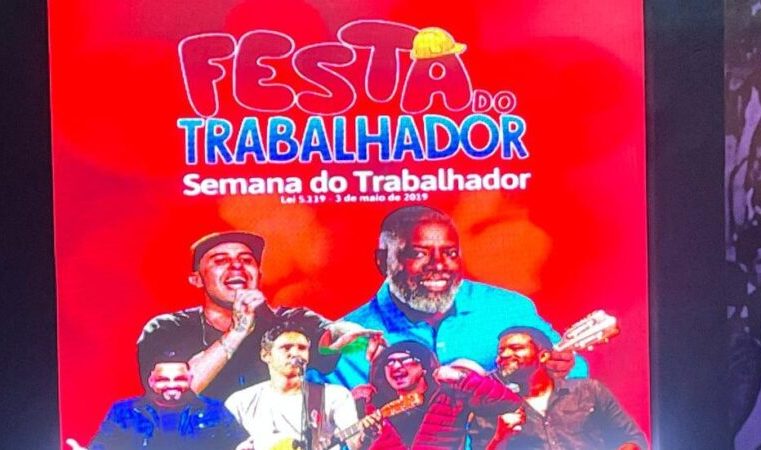 Cantor Péricles será atração principal da Semana do Trabalhador, do Sindicato Metabase