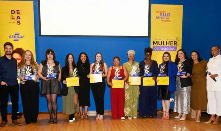 Abertas as inscrições para o Prêmio Sebrae Mulher de Negócios 2025
