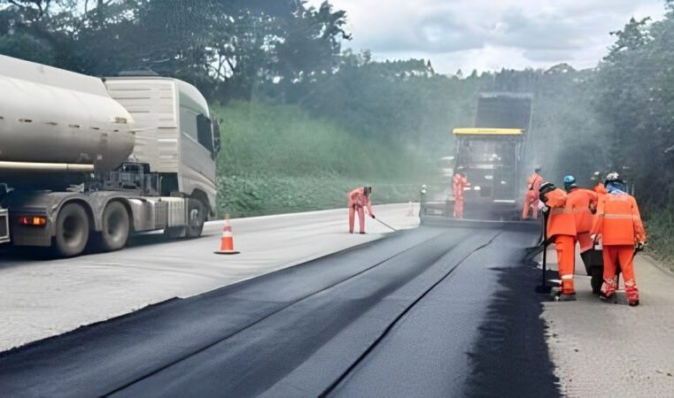 Concessionária Nova 381 reforça atenção dos condutores para obras no pavimento
