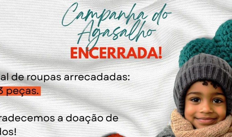 Encerrada a Campanha do Agasalho da Câmara de São Gonçalo com 1173 doações