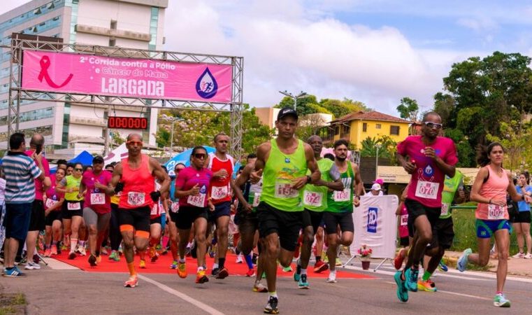 2ª Corrida Contra a Pólio e Câncer de Mama reúne 300 atletas, em Itabira