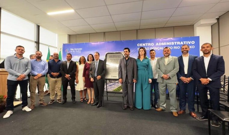 São Gonçalo: vereadores participam do evento de inauguração do novo Centro Administrativo