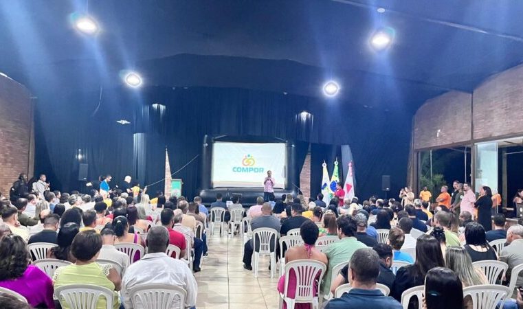 COMPOR reúne centenas de apoiadores. Deputado Weliton Prado celebra o encontro