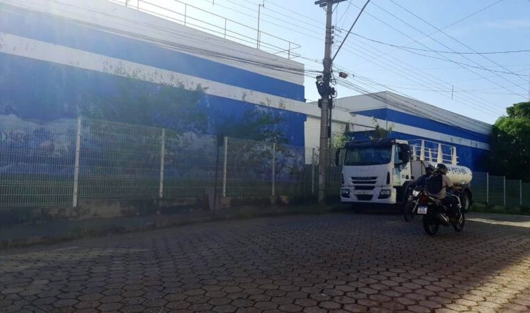 Finalizada a correção de vazamento na adutora que abastece o reservatório do milhão