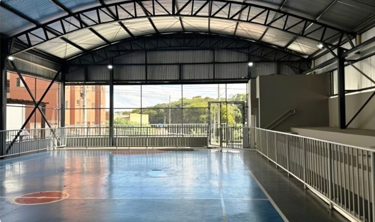 Quadra Poliesportiva “Guilherme Gabriel Couto” será inaugurada no bairro Santa Marta
