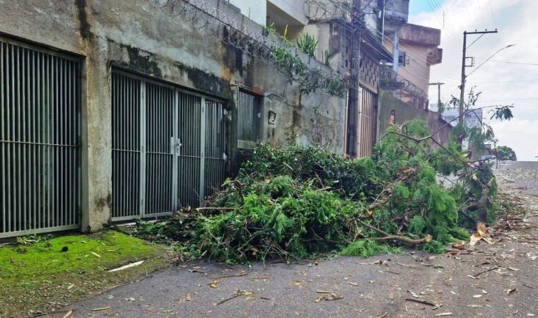 Temporal: Itabira registra chuvas acima de 30 mm em aproximadamente duas horas