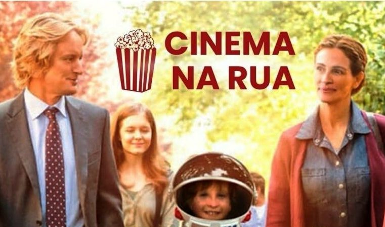 Praça São Tomé recebe exibição gratuita de filme pelo projeto “Cinema na Rua”