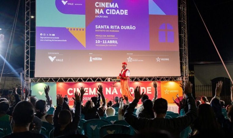 Projeto “Cinema na Cidade” chega a São Gonçalo do Rio Abaixo com sessões gratuitas