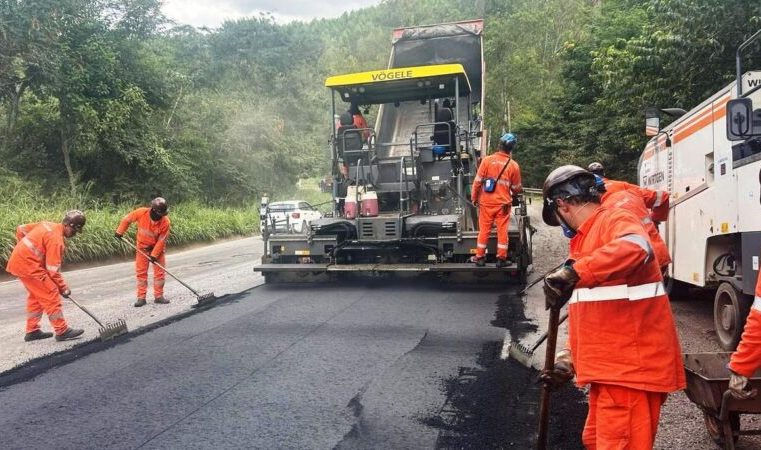 BR-381 terá obras no pavimento e alterações no tráfego até o dia dois de maio