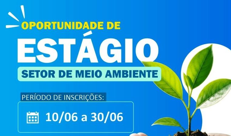 Saae abre inscrições para seleção de estagiários com atuação na área ambiental