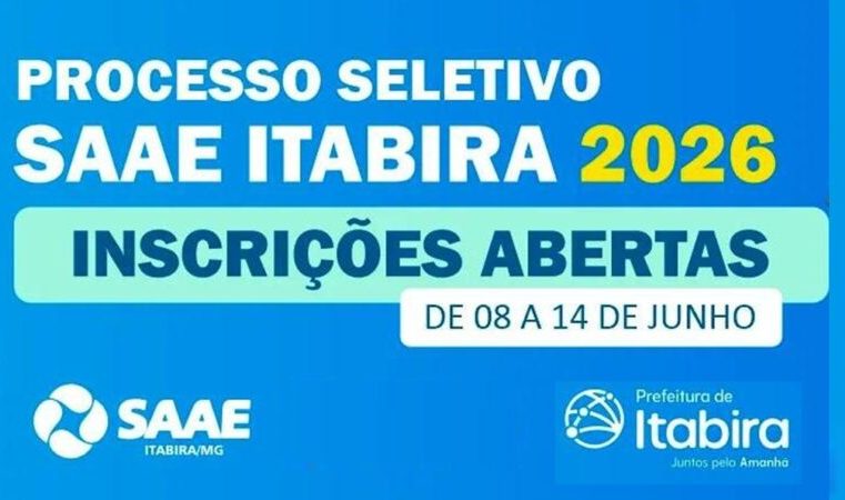 Saae abre Processo Seletivo Simplificado para contratação temporária. Inscrições até o dia 14