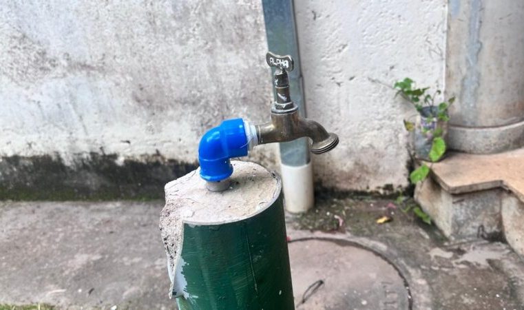 Bairro Praia recebe manutenção do Saae e autarquia avisa que pode faltar água