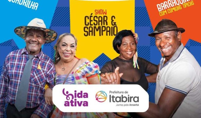 Aberto ao público, “Arraiá de Cumpadi e Cumadi” movimenta a rua Irmãos D’Caux