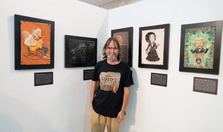 Mostra reúne obras de Genin Guerra, um dos homenageados no Festival de Inverno