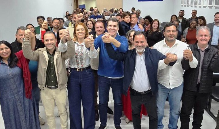 Jarbas Soares Júnior apresenta pré-candidatura ao Governo de Minas durante encontro em Itabira