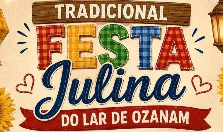 Festa Julina do Lar de Ozanam com quadrilha, comidas típicas e atrações para toda a família