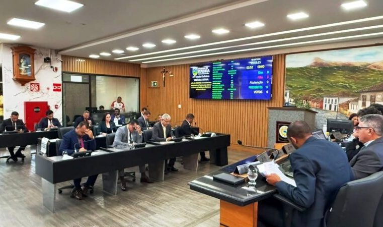 Câmara Municipal analisa prestação de contas de 2024 da Prefeitura de Itabira