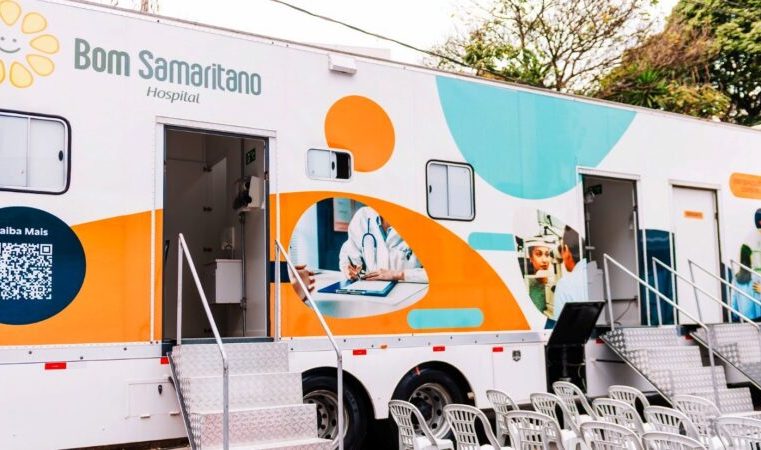 Itabira: Carreta da Saúde realiza exames de oftalmologia e mamografia