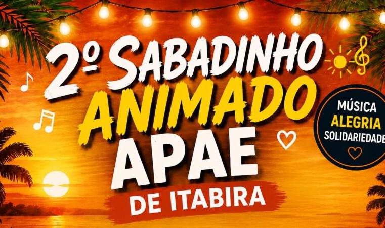 “Sabadinho Animado” da Apae reúne música e solidariedade