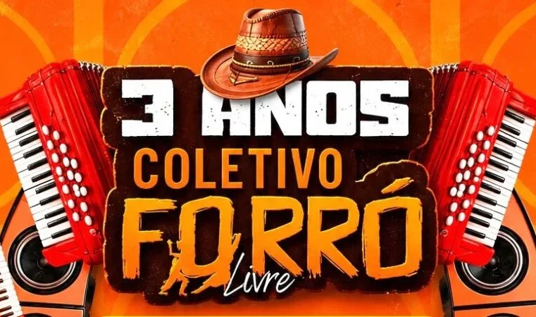 Coletivo Forró Livre comemora três anos com celebração no Barril Beer
