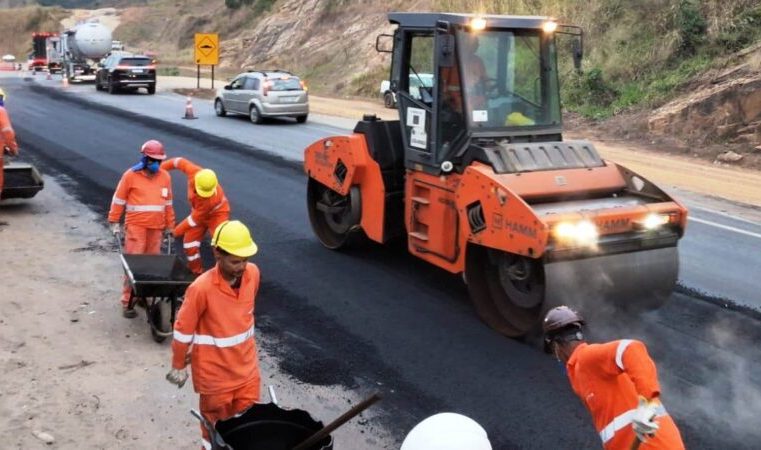 Cronograma de obras na BR-381 prevê melhorias na drenagem, pavimento e sinalização