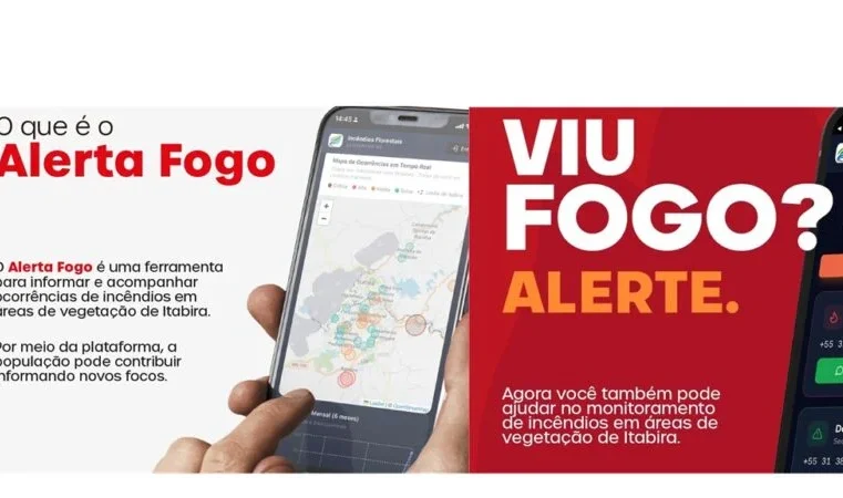Prefeitura de Itabira investe em tecnologia para identificar e combater incêndios