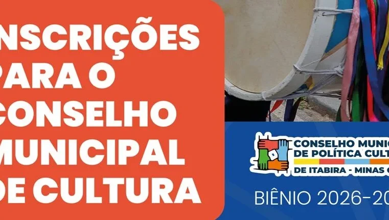 Últimas horas para inscrição como candidato ao Conselho de Política Cultural
