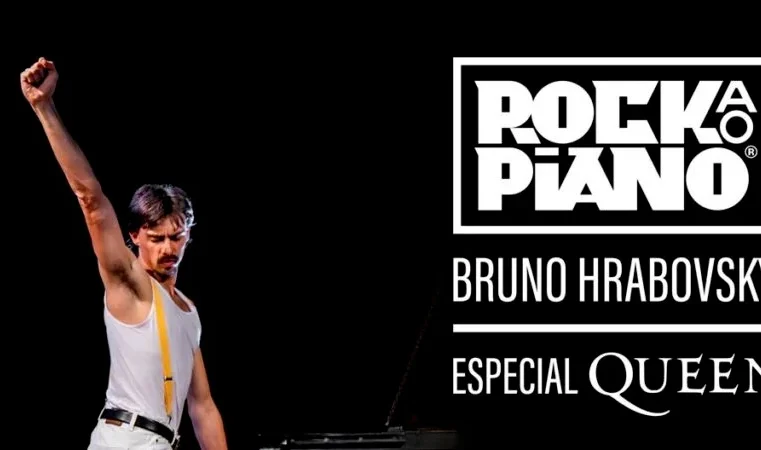 Pianista Bruno Hrabovsky volta a Itabira com concerto dedicado ao Queen, na FCCDA
