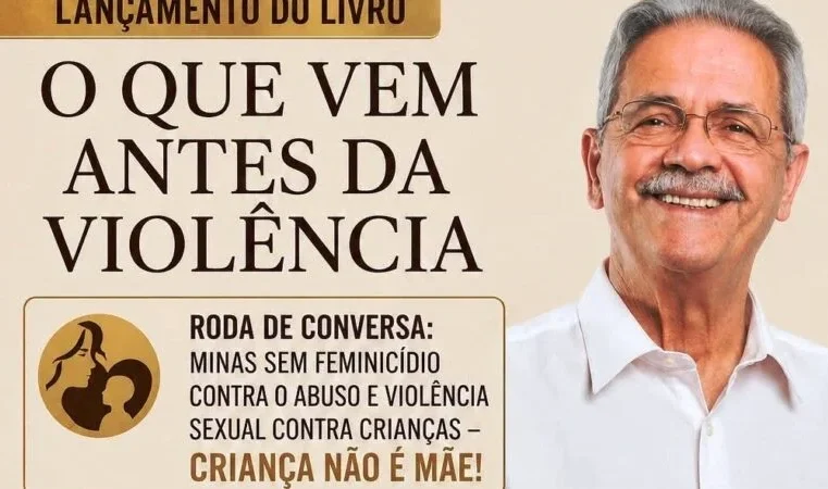 Nilmário Miranda lança em Itabira, livro que propõe prevenção da violência contra mulheres e crianças