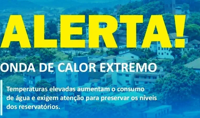 Temperaturas exigem mitigação no desperdício. Itabira quer preservar os níveis dos reservatórios de água
