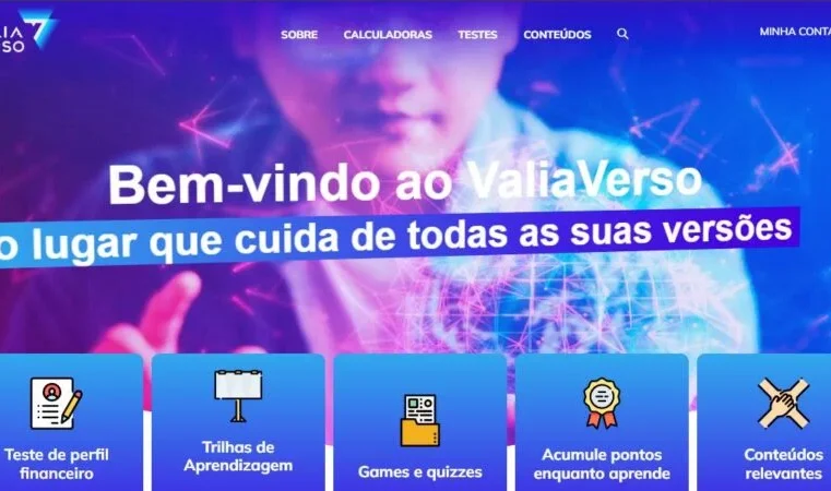 Valia lança ferramenta gratuita para melhorar a relação com o dinheiro