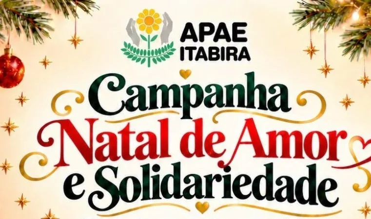 Apae promove Campanha Natal de Amor e Solidariedade. Saiba como ajudar