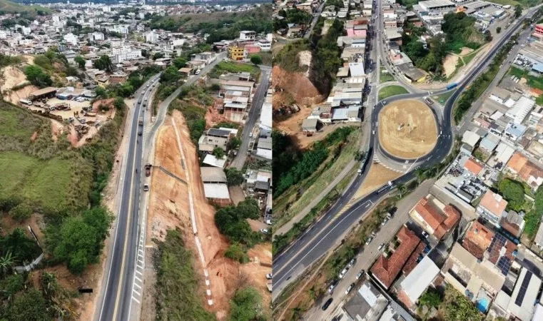 Concluídas importantes obras de melhoria viária em dois trechos da BR-381