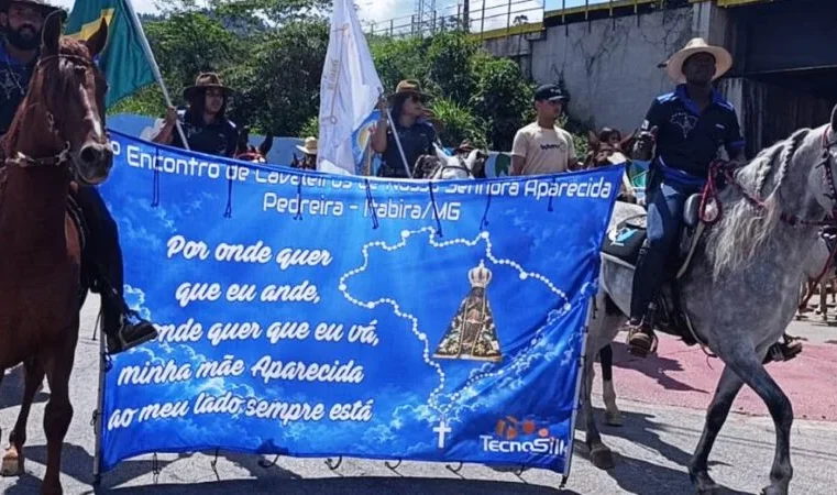5º Encontro de Cavaleiros de Nossa Senhora Aparecida reúne mais de 600 pessoas