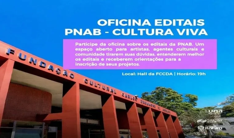 Oficina vai orientar sobre editais da Política Nacional Aldir Blanc – Cultura Viva